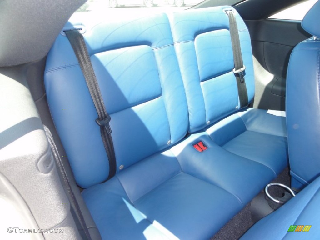 Ocean Blue Interior 2003 Audi TT 1.8T Coupe Photo #50108322