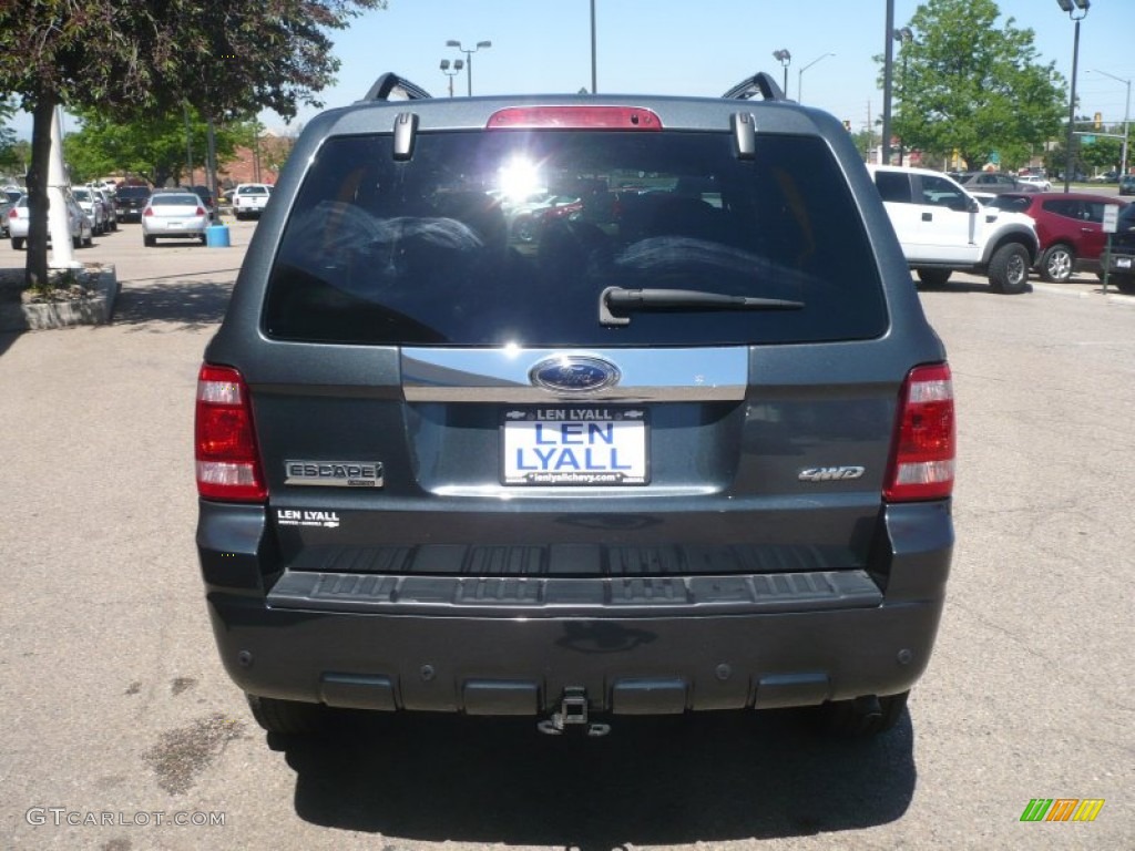 2009 Escape Limited V6 4WD - Black Pearl Slate Metallic / Charcoal photo #5