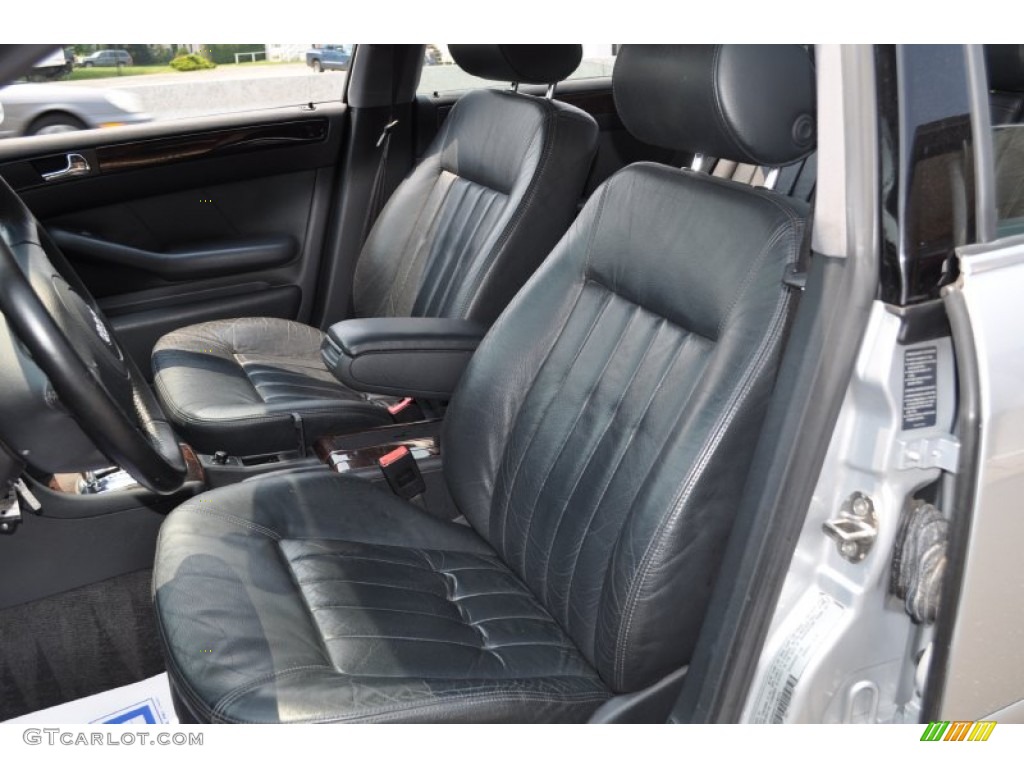 Onyx Interior 2001 Audi A6 2.7T quattro Sedan Photo #50108532