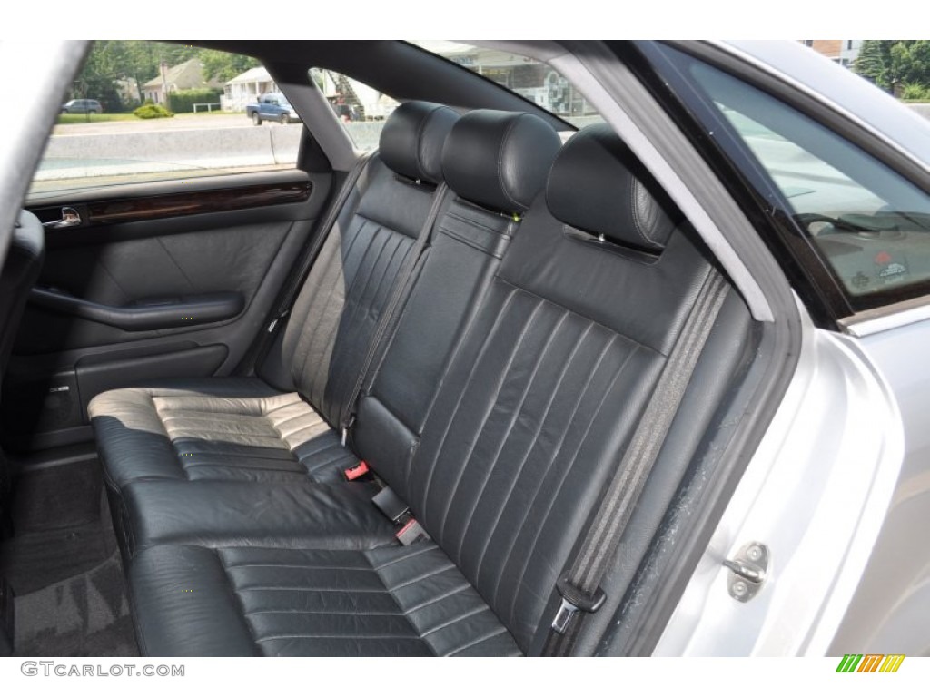 Onyx Interior 2001 Audi A6 2.7T quattro Sedan Photo #50108547