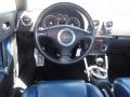 2003 Audi TT Ocean Blue Interior Steering Wheel Photo