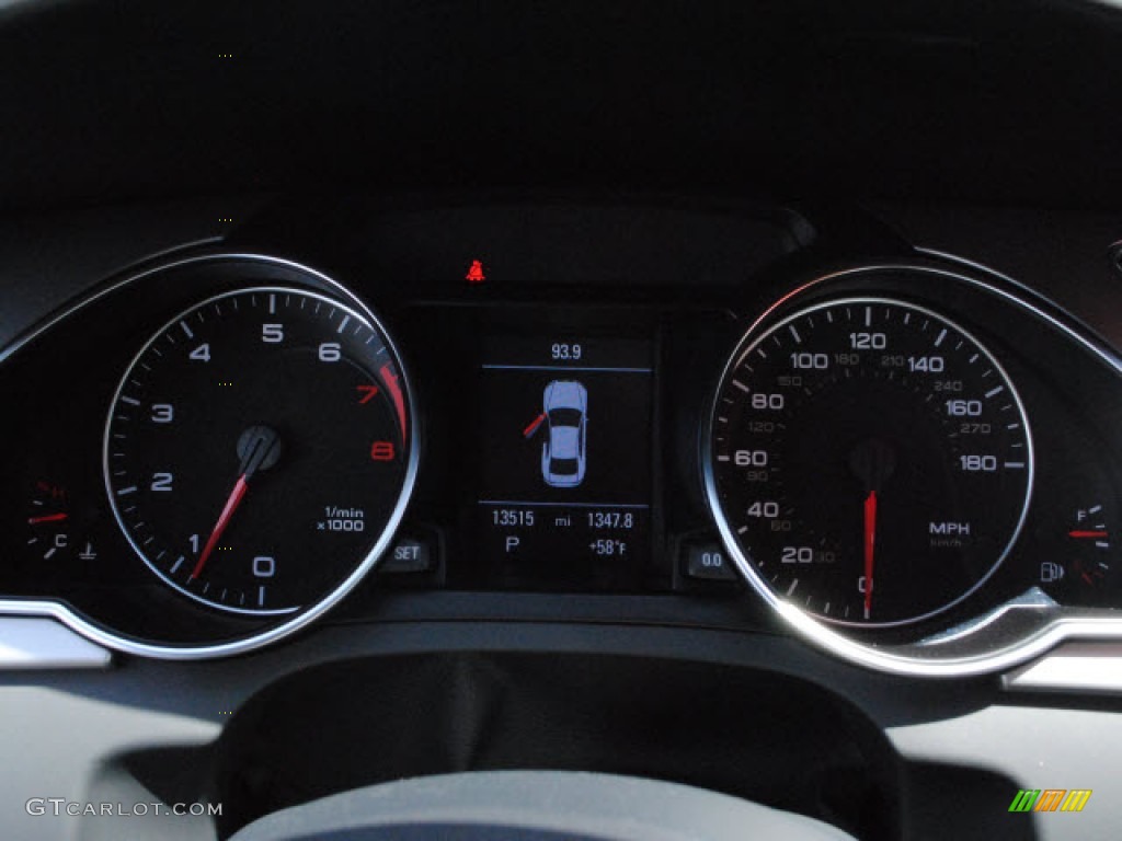 2010 Audi A5 2.0T quattro Coupe Gauges Photo #50108910