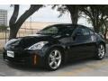 2008 Magnetic Black Nissan 350Z Coupe  photo #2
