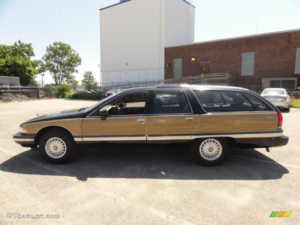 1994 Roadmaster Estate Wagon - Black / Beige photo #11