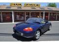 2002 Lapis Blue Metallic Porsche Boxster   photo #3