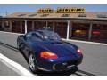 2002 Lapis Blue Metallic Porsche Boxster   photo #4
