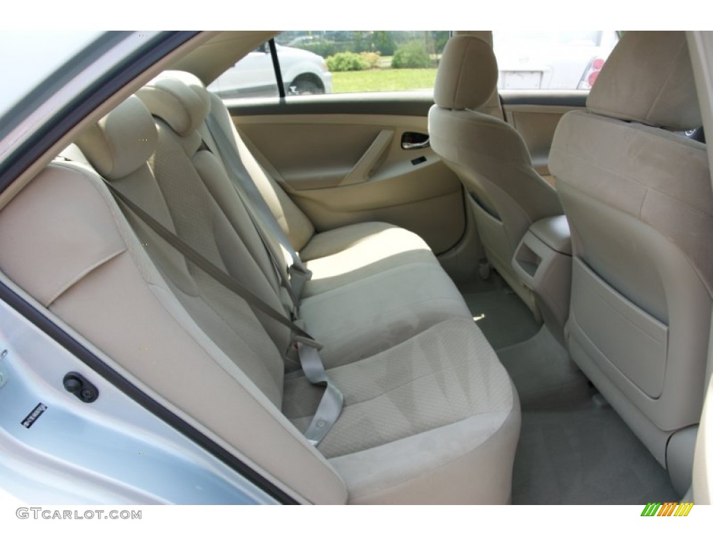 2008 Camry LE - Sky Blue Pearl / Bisque photo #17