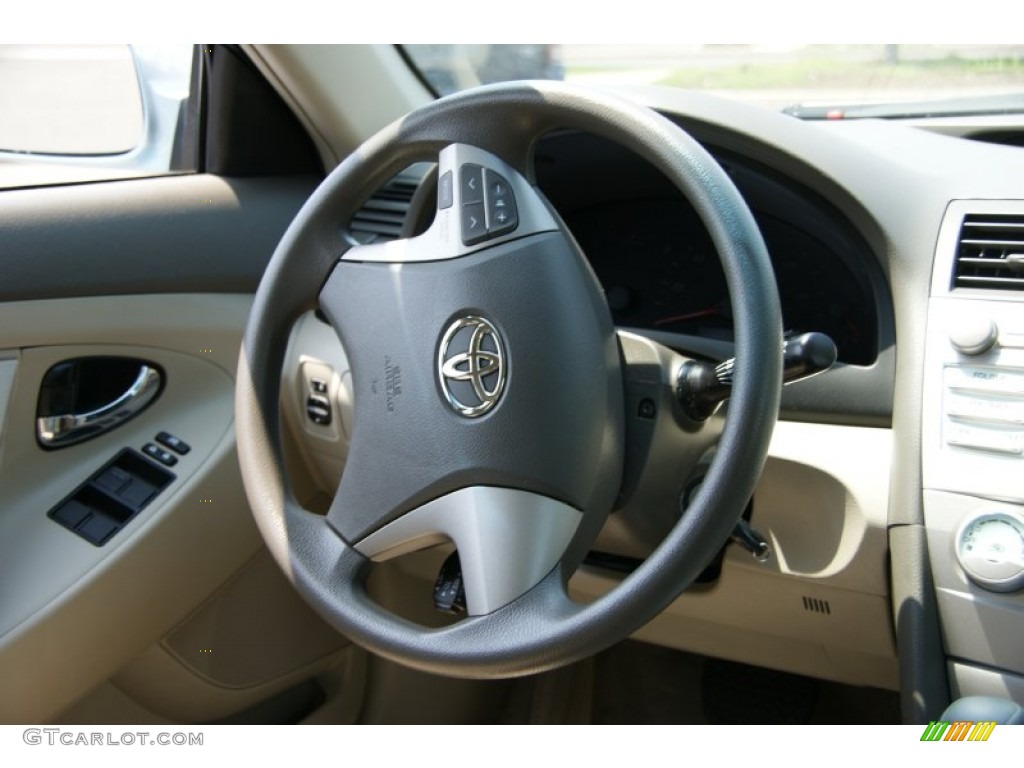 2008 Camry LE - Sky Blue Pearl / Bisque photo #20