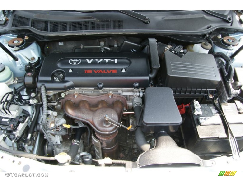 2008 Camry LE - Sky Blue Pearl / Bisque photo #23