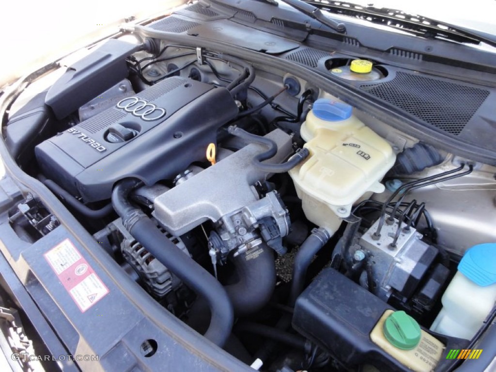 1999 Audi A4 1.8T quattro Sedan 1.8 Liter Turbocharged DOHC 20-Valve 4 Cylinder Engine Photo #50111823