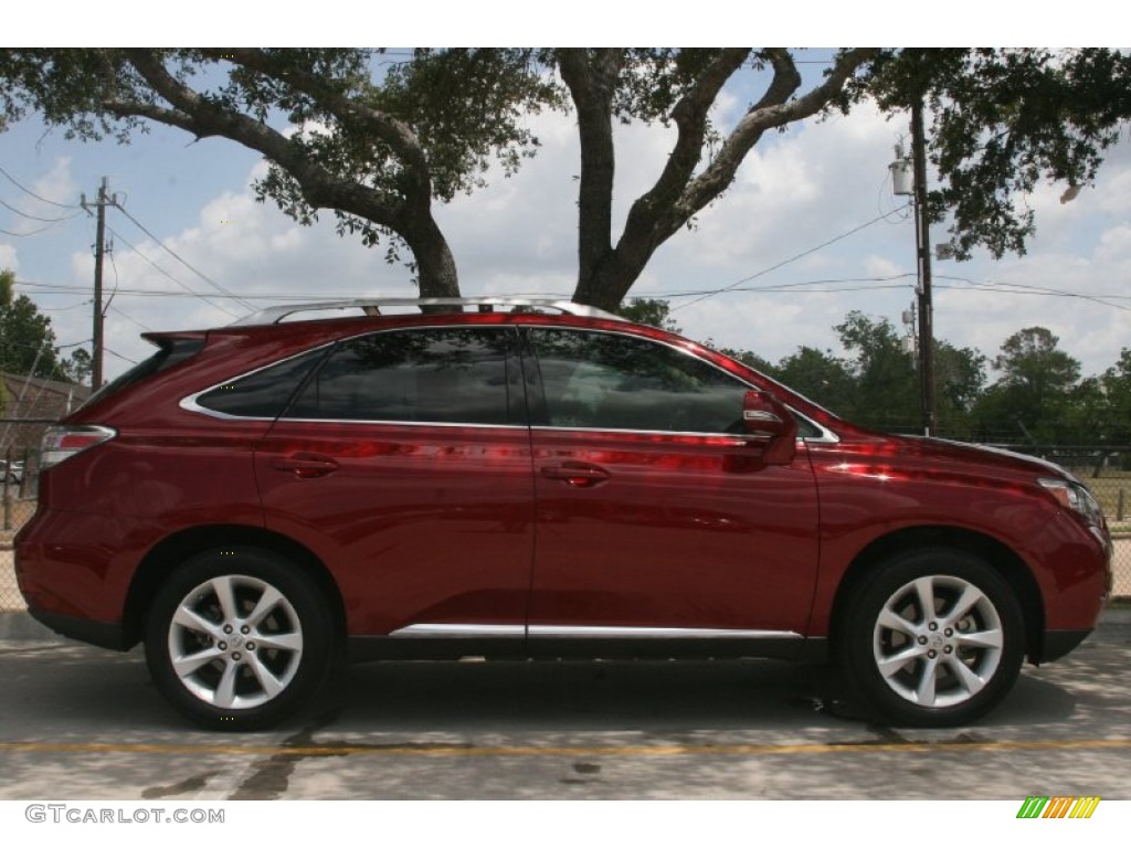 Matador Red Mica 2010 Lexus RX 350 Exterior Photo #50112573