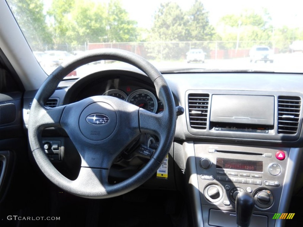 2005 Outback 2.5i Wagon - Atlantic Blue Pearl / Off Black photo #4
