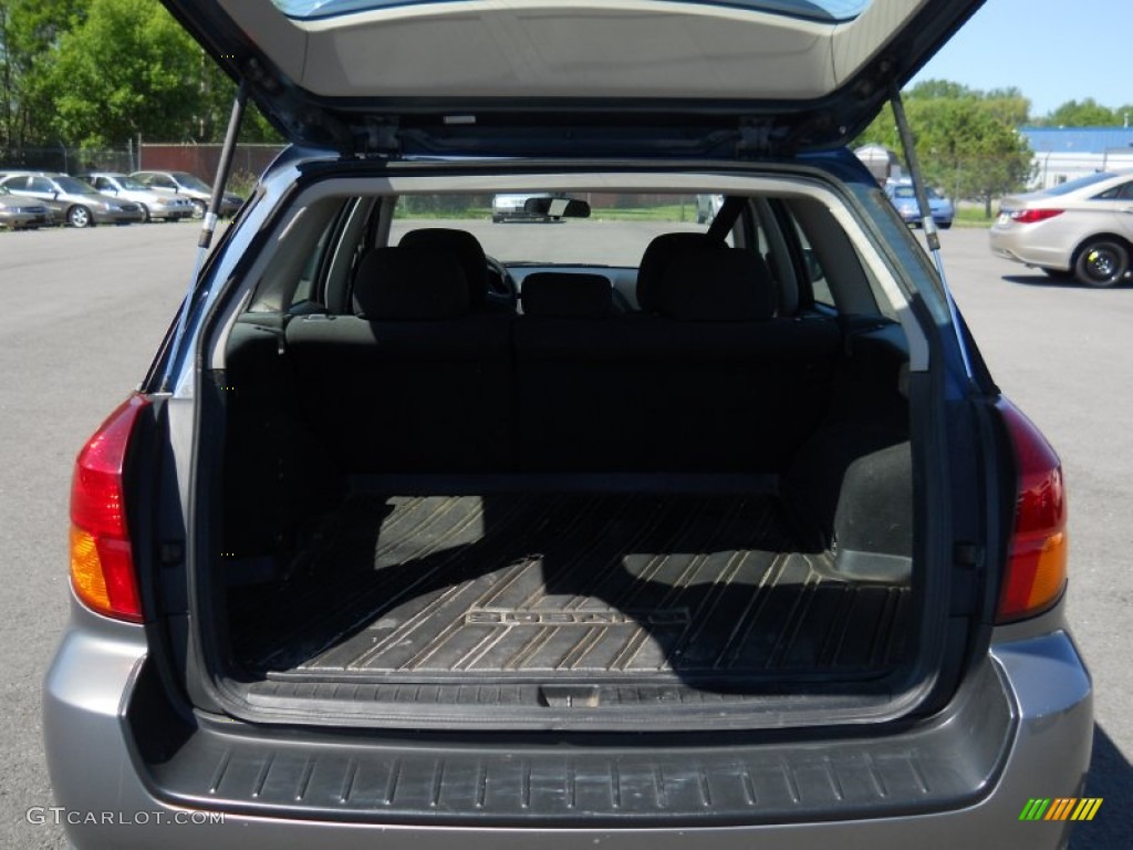 2005 Outback 2.5i Wagon - Atlantic Blue Pearl / Off Black photo #6