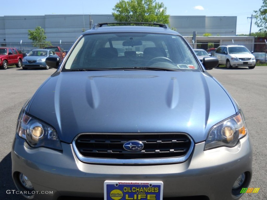 2005 Outback 2.5i Wagon - Atlantic Blue Pearl / Off Black photo #17