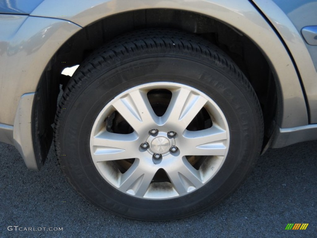2005 Outback 2.5i Wagon - Atlantic Blue Pearl / Off Black photo #18