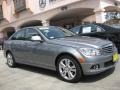 2008 Palladium Silver Metallic Mercedes-Benz C 300 Luxury  photo #1