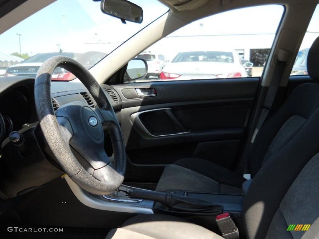 2005 Outback 2.5i Wagon - Atlantic Blue Pearl / Off Black photo #24