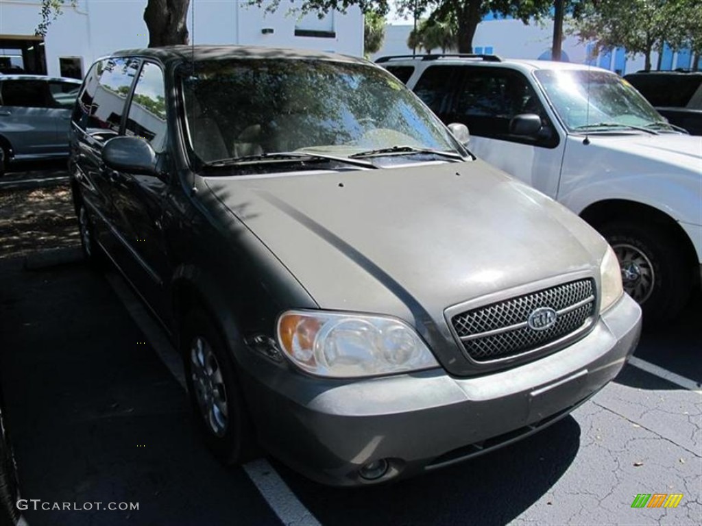 2004 Sedona EX - Sage Green / Beige photo #1