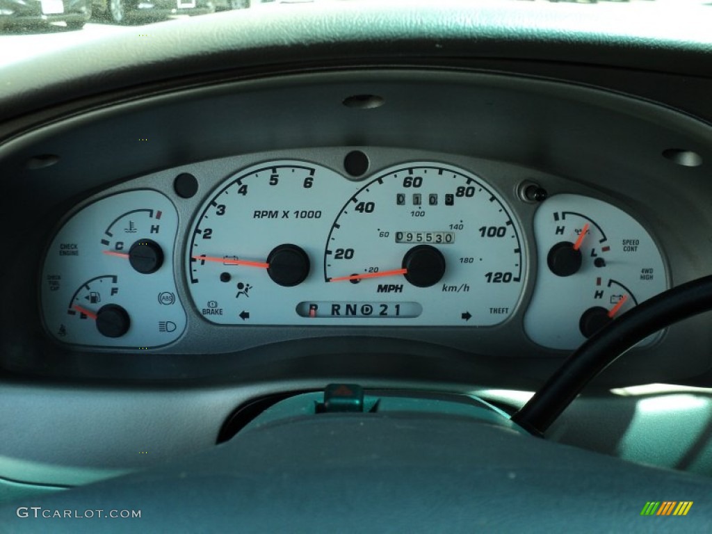 2002 Ford Explorer Sport Trac 4x4 Gauges Photo #50114982