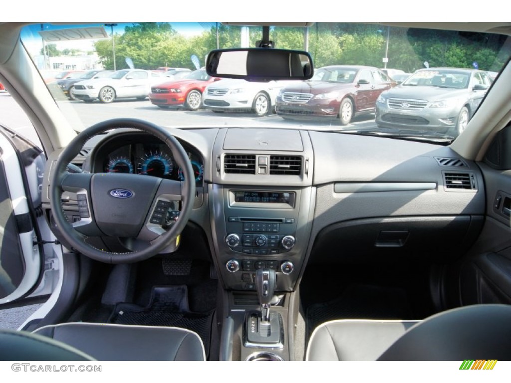 2011 Ford Fusion SEL V6 Charcoal Black Dashboard Photo #50115471