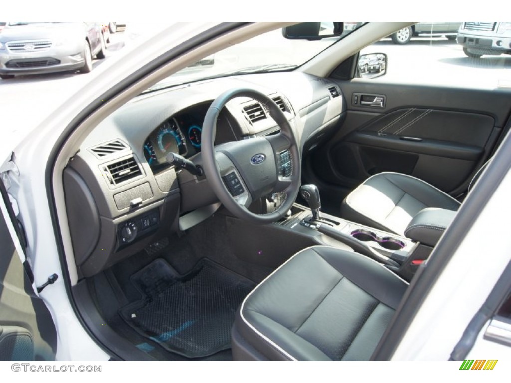 Charcoal Black Interior 2011 Ford Fusion SEL V6 Photo #50115516