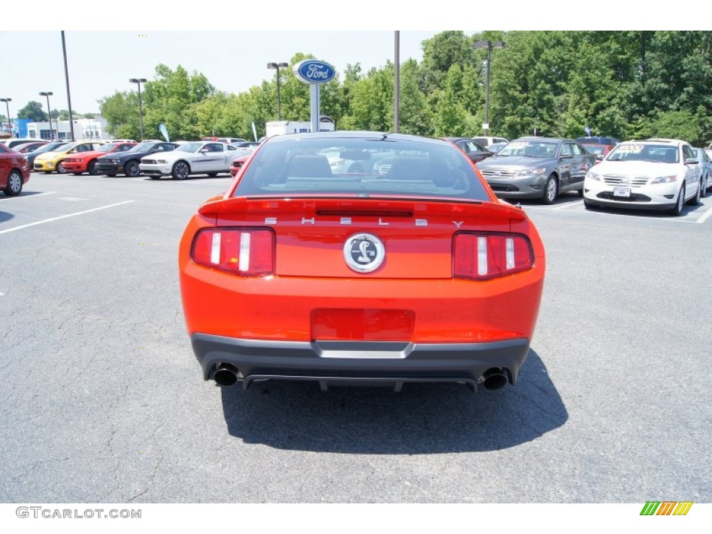 2012 Mustang Shelby GT500 SVT Performance Package Coupe - Race Red / Charcoal Black/Black Recaro Sport Seats photo #4