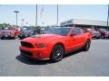 2012 Race Red Ford Mustang Shelby GT500 SVT Performance Package Coupe  photo #6