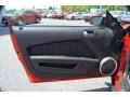 Charcoal Black/Black Recaro Sport Seats Door Panel Photo for 2012 Ford Mustang #50116041