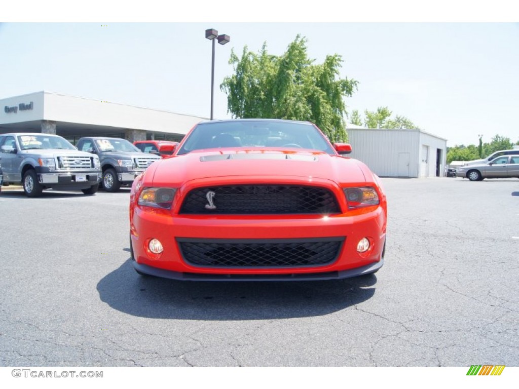 2012 Mustang Shelby GT500 SVT Performance Package Coupe - Race Red / Charcoal Black/Black Recaro Sport Seats photo #41