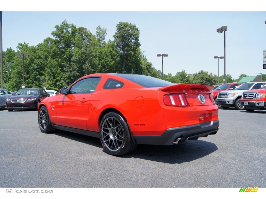 2012 Mustang Shelby GT500 SVT Performance Package Coupe - Race Red / Charcoal Black/Black Recaro Sport Seats photo #45