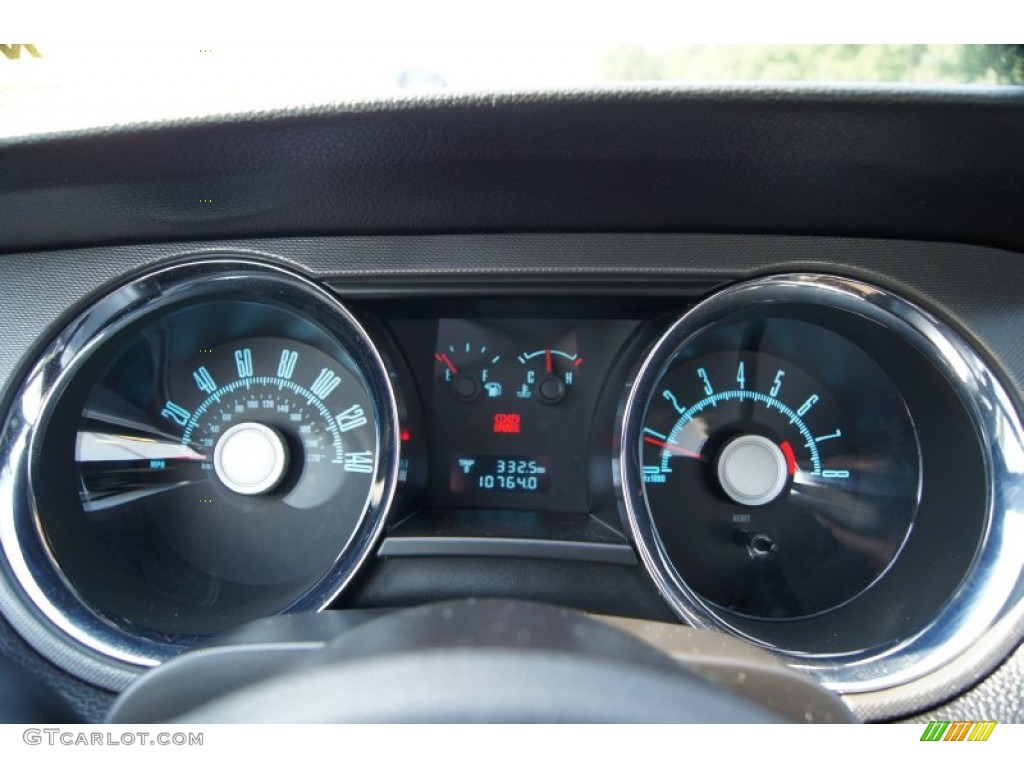 2010 Ford Mustang GT Coupe Gauges Photo #50116734