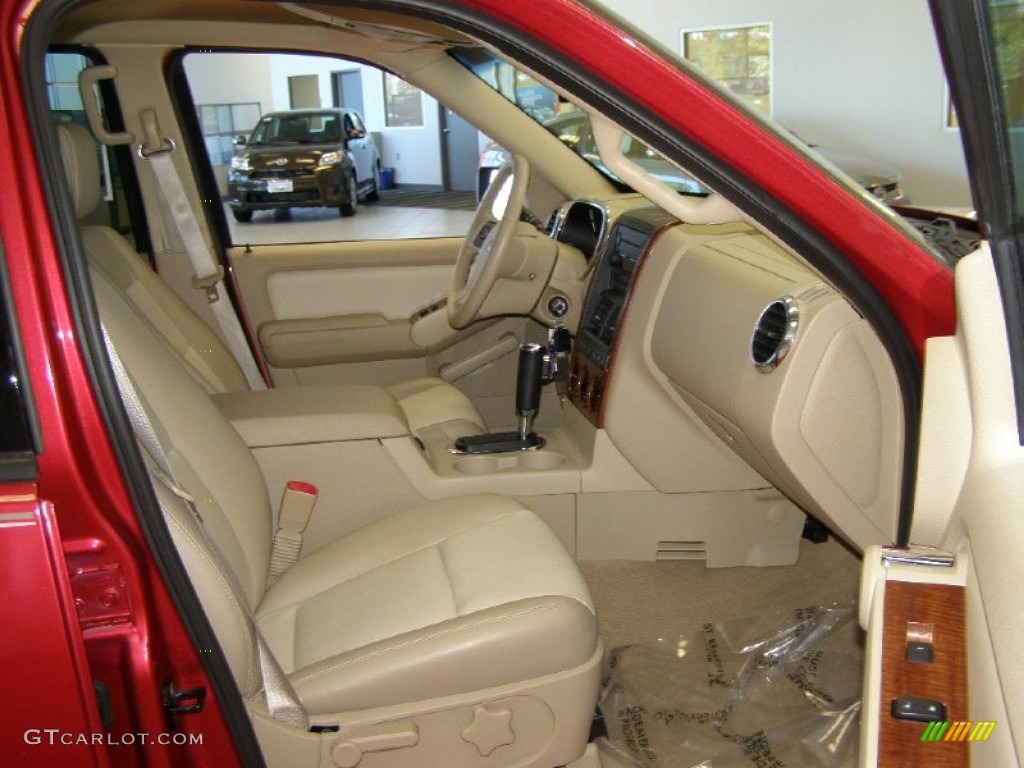 2006 Explorer Eddie Bauer 4x4 - Redfire Metallic / Camel photo #25