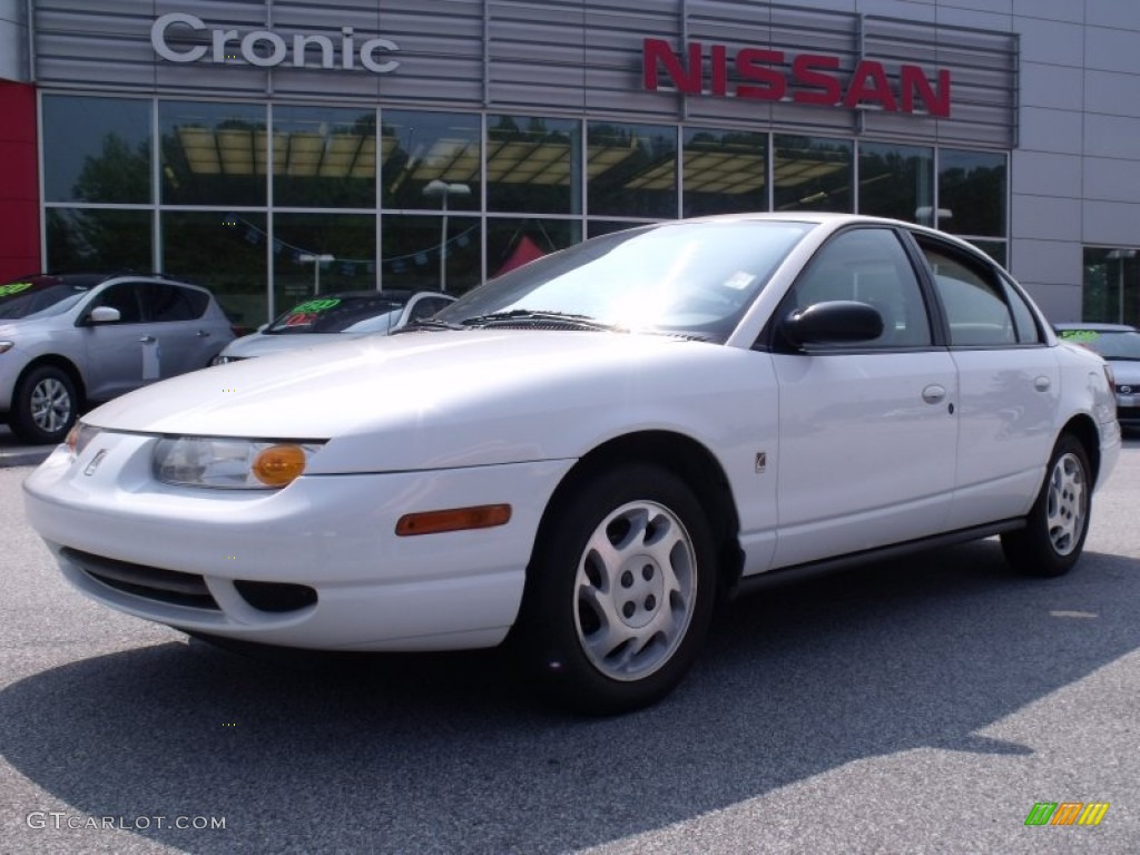 2000 S Series SL2 Sedan - Bright White / Tan photo #1