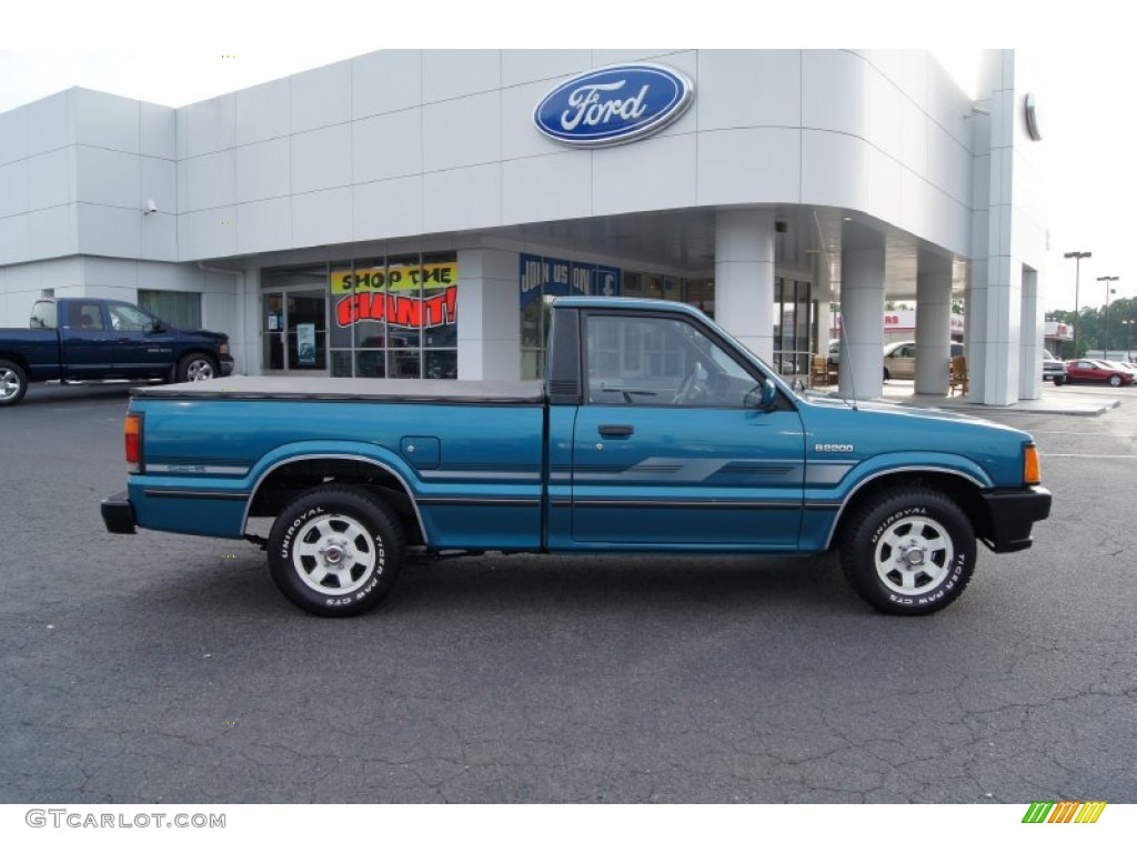 Tropic Emerald Green Metallic 1993 Mazda B-Series Truck B2200 Regular Cab Exterior Photo #50116869