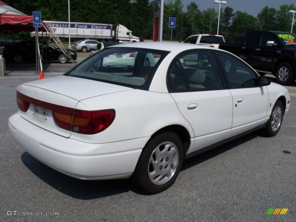 2000 S Series SL2 Sedan - Bright White / Tan photo #5