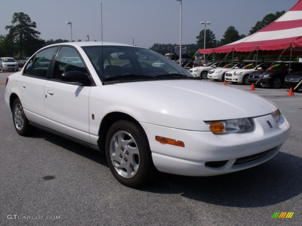 2000 S Series SL2 Sedan - Bright White / Tan photo #7