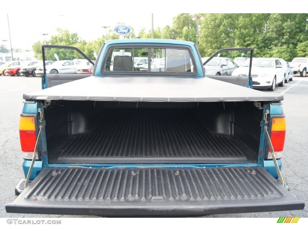 1993 B-Series Truck B2200 Regular Cab - Tropic Emerald Green Metallic / Gray photo #9