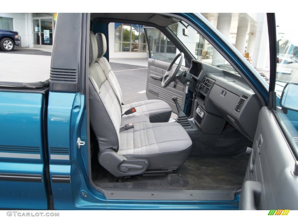 Gray Interior 1993 Mazda B-Series Truck B2200 Regular Cab Photo #50116992