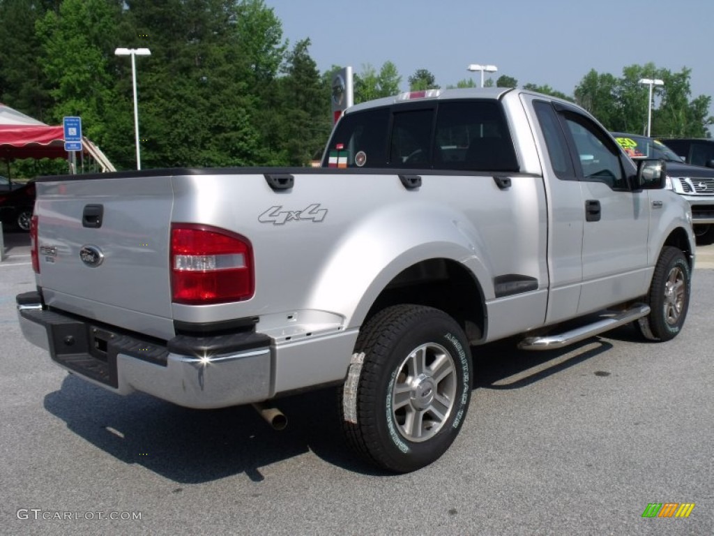 Silver Metallic 2006 Ford F150 XLT Regular Cab 4x4 Exterior Photo #50117190