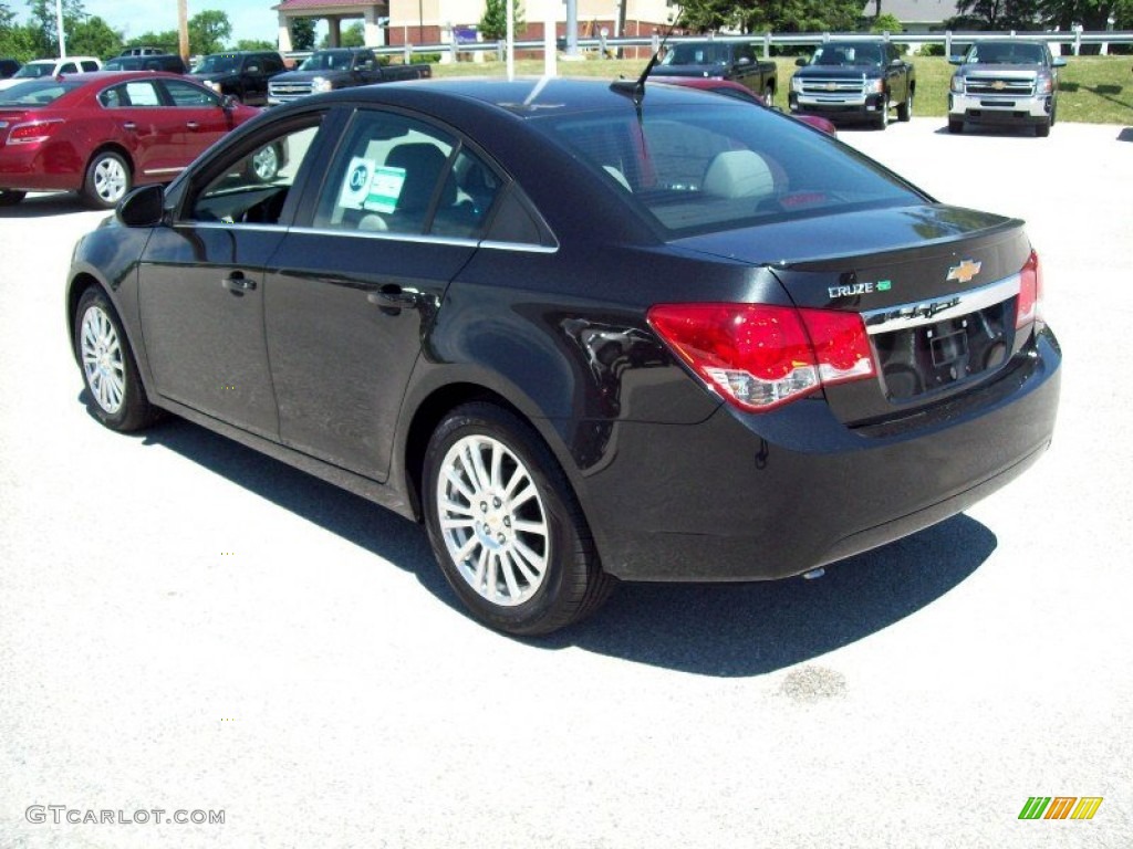 Black Granite Metallic 2011 Chevrolet Cruze ECO Exterior Photo #50117493