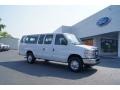 Oxford White - E Series Van E350 XLT Passenger Extended Photo No. 1