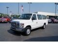 Oxford White - E Series Van E350 XLT Passenger Extended Photo No. 6