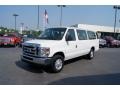 2010 Oxford White Ford E Series Van E350 XLT Passenger Extended  photo #6