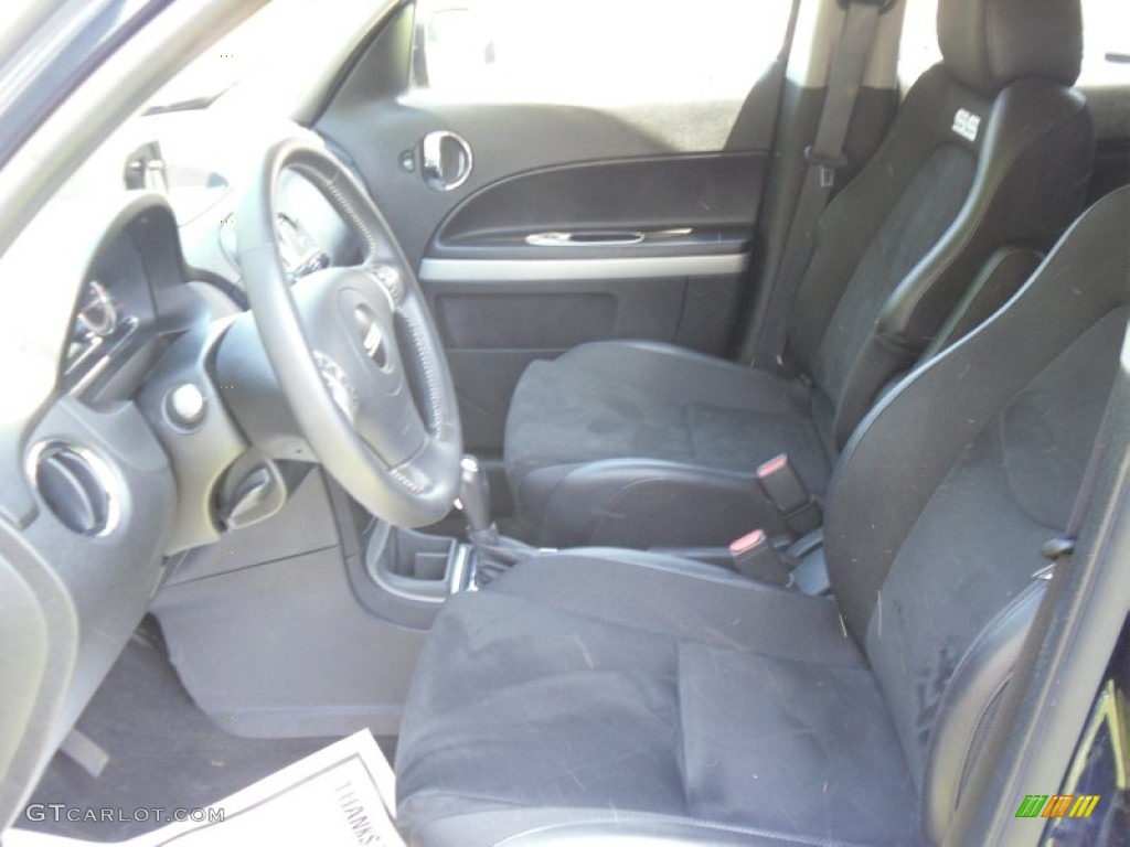Ebony Interior 2010 Chevrolet HHR SS Photo #50118177