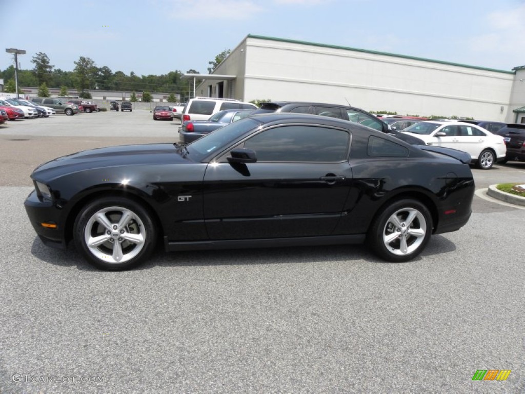 Black 2010 Ford Mustang GT Premium Coupe Exterior Photo #50118480