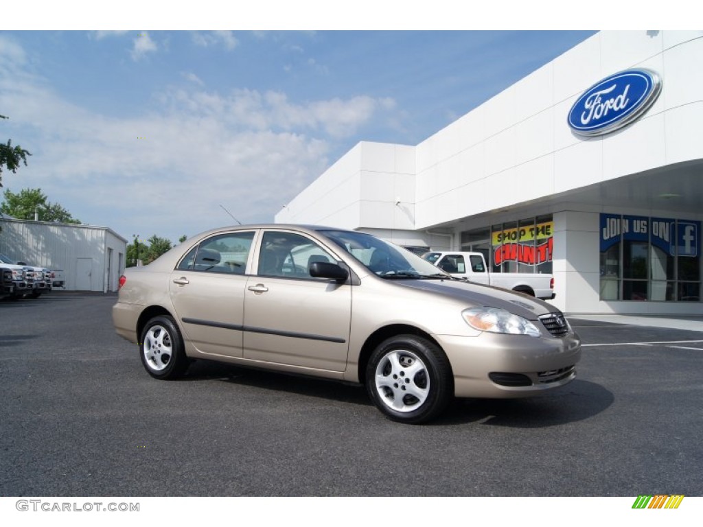 2006 Corolla CE - Desert Sand Mica / Beige photo #1