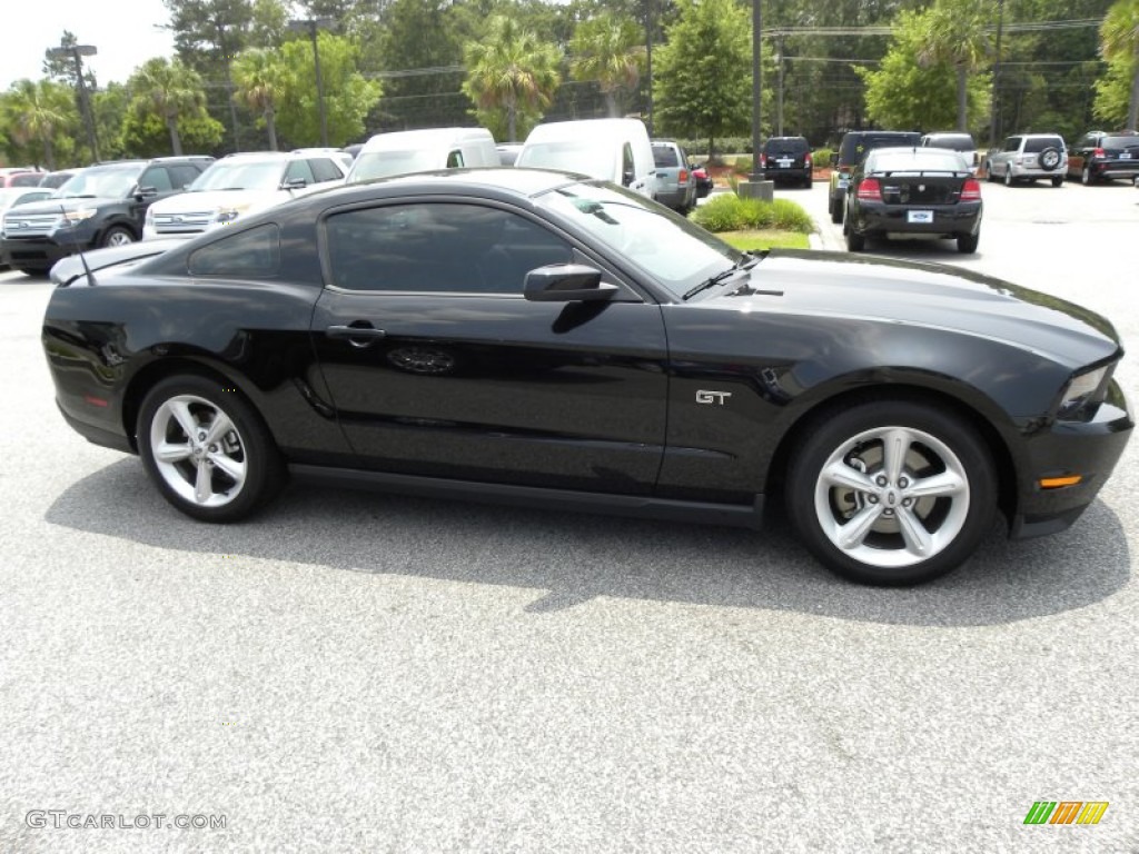 Black 2010 Ford Mustang GT Premium Coupe Exterior Photo #50118591