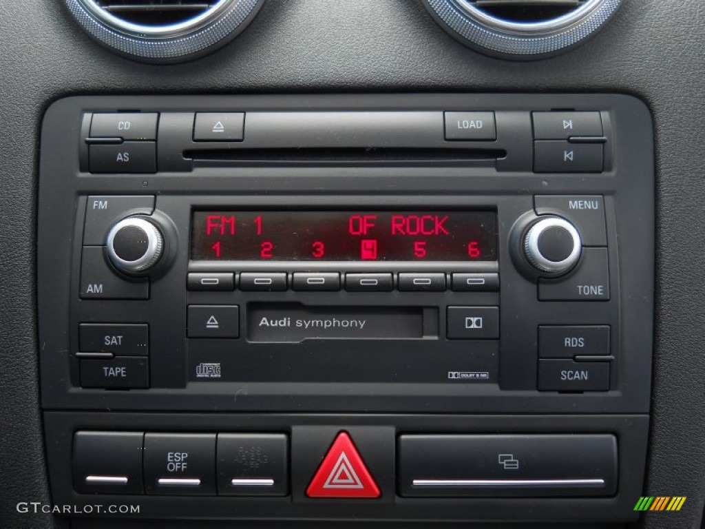 2006 Audi A3 3.2 S Line quattro Controls Photo #50118861