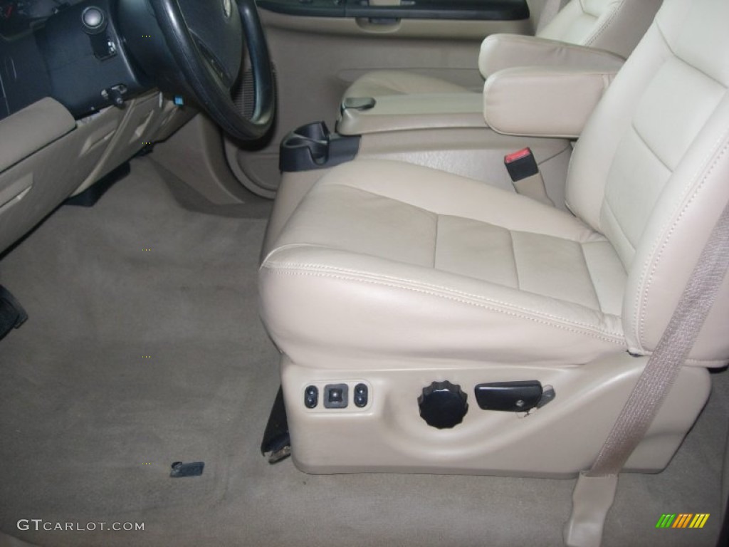 Tan Interior 2006 Ford F250 Super Duty XLT Crew Cab Photo #50121057