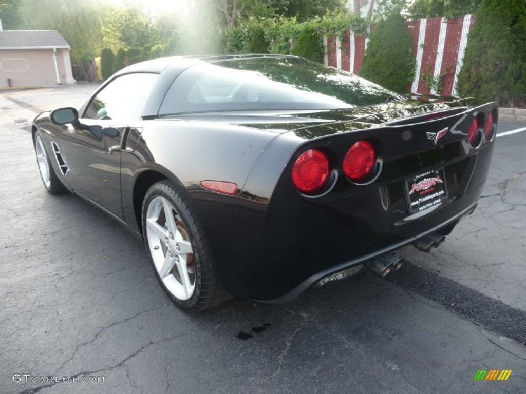 2006 Corvette Coupe - Black / Ebony Black photo #13